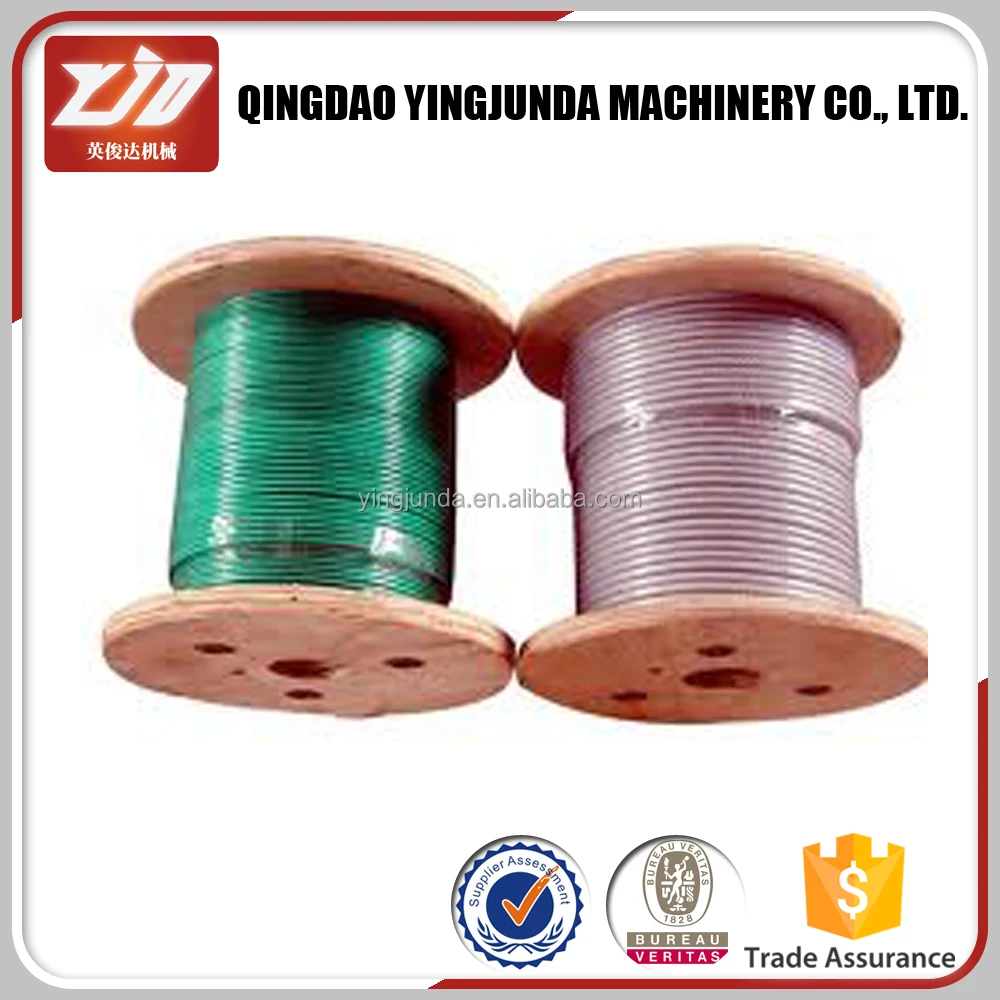 Winch Rope And PVC Zinc Coated Galvanized Steel Wire Rope Strand