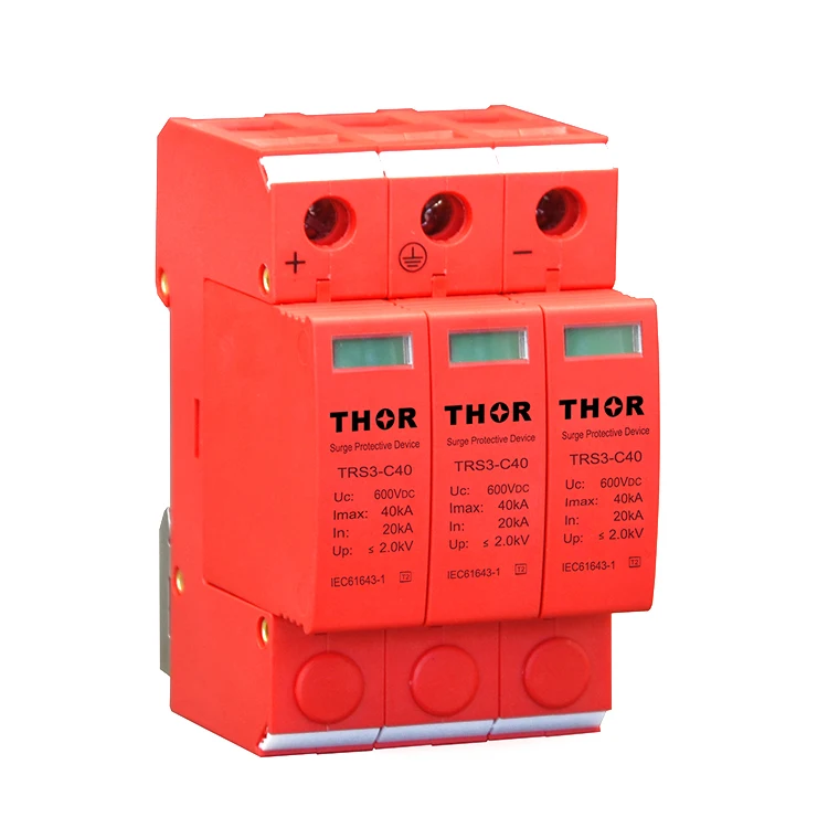 DC surge  protection device  outdoor 600v solar lighting surge protector