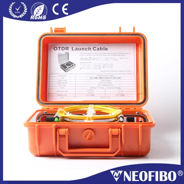 Компактный дизайн Волокна Кольцо OTDR Запуск Кабельного Телевидения