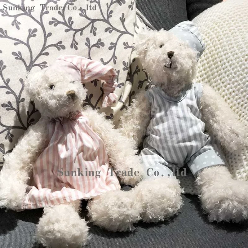 2022 Amazon Hot Selling Manufacturer popular gifts creative high quality plush stuffed toy clothing teddy bear with hig