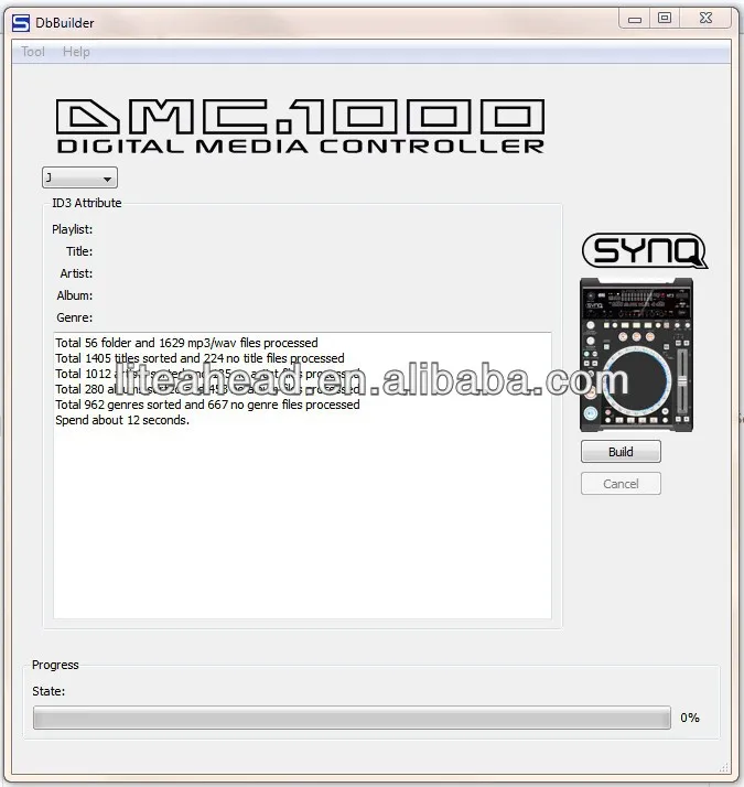 
Pro CDJ Digital Media Controller DMC1000 
