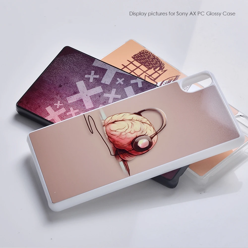 Пользовательские 2D Сублимации Печати Дизайнер аксессуары для Мобильных Телефонов Сотовый Телефон Случае для Sony AX