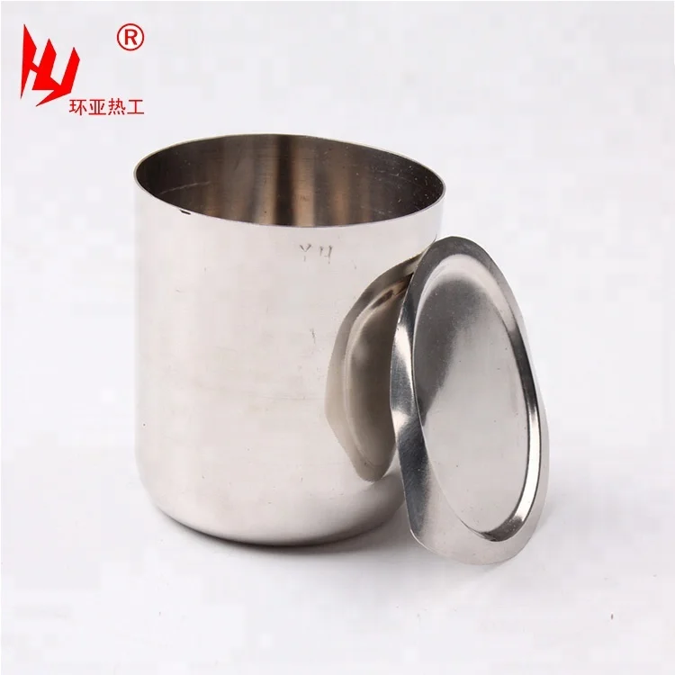 99.95% high purity 10ml platinum crucible for laboratory