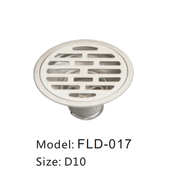 Modern bathroom SUS304 stainless steel trap ss cover shower floor drain