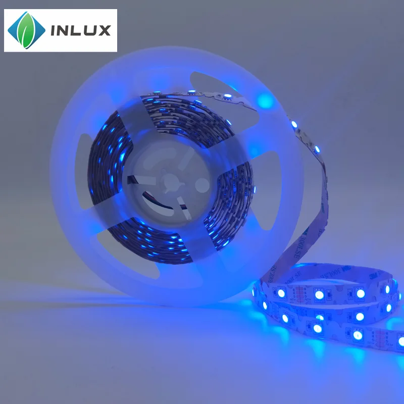 DC 12V SMD 5050 RGB RGBW RGBWW S shape 60led multicolor waterproof  CE ROHS bendable zigzag foldable led strip