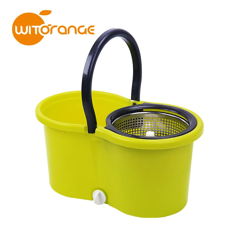 Clever Mop Microfibre Mop with cleaning Dual Bucket and  Wringer