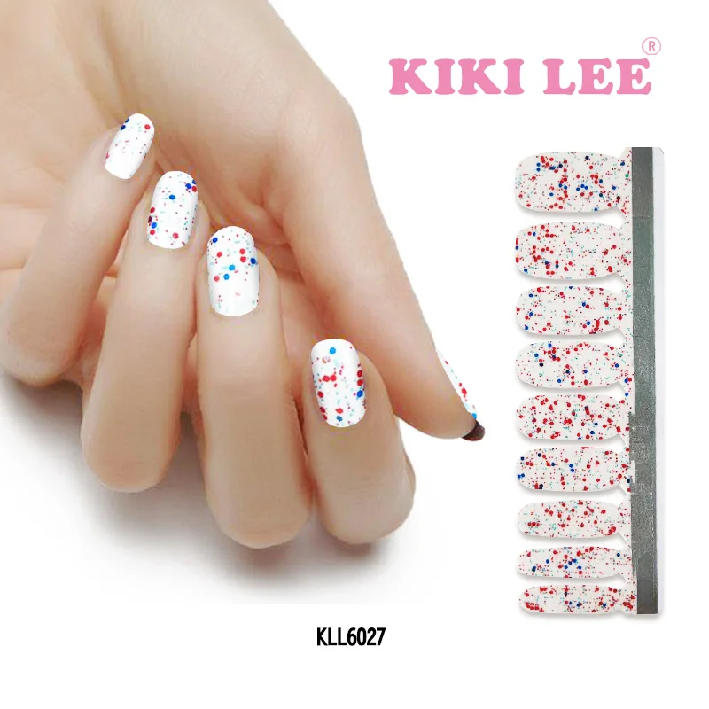 KIKILEE sequin nail polish strips for nail beauty DIY