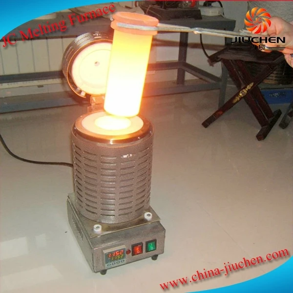JC Laboratory Metal Jewelry Crucible Glass Melting Furnace