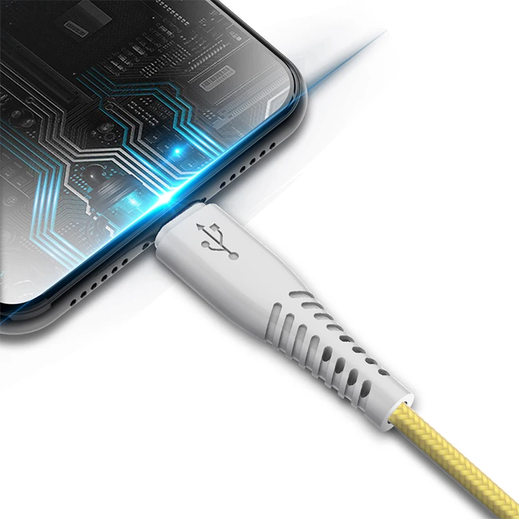 
best selling products durable nylon braided micro usb cable phone charger Type c cable for samsung phone s8 data line 