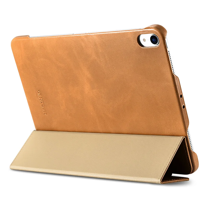 ICARER Best Price Genuine Leather Tablet Protective Case for iPad Pro 12.9 inch 2018