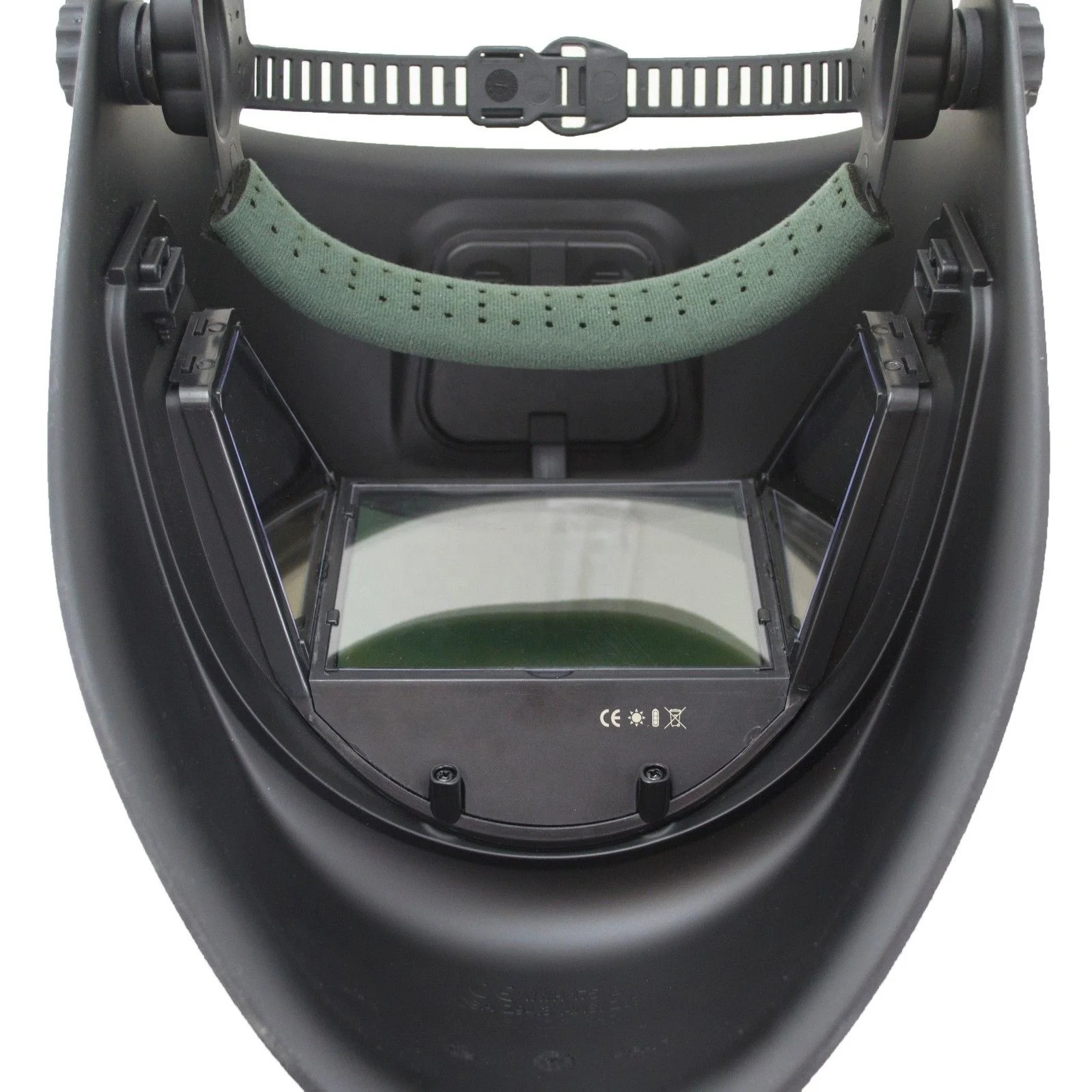 HMT 180 degree Helmet Viewing Area True Color LCD Filter with Side Window Large Viewing Size 115x85mm CE Marked