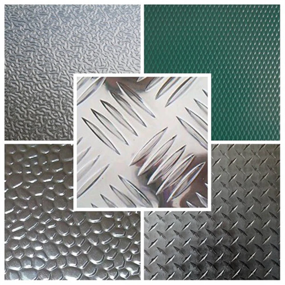 
3003 aluminum tread plate for construction machinery 