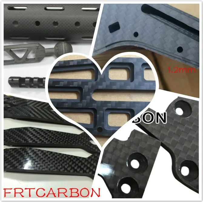 carbon fibre sheet cnc cutting parts for carbon drone frame rc car