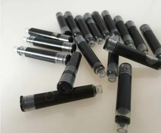 Wholesale black blue red fountain pen ink cartridge