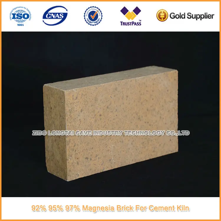 Типы огня магнезия кирпич