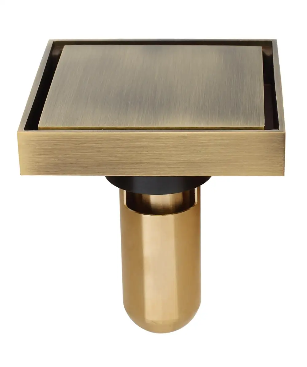 Deep water seal floor drain