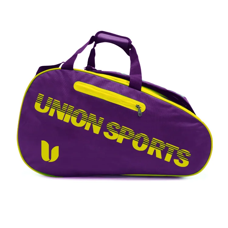 Union Sports 1680D Badminton Bag Backpack Tennis Backpack with Shoes Compartment