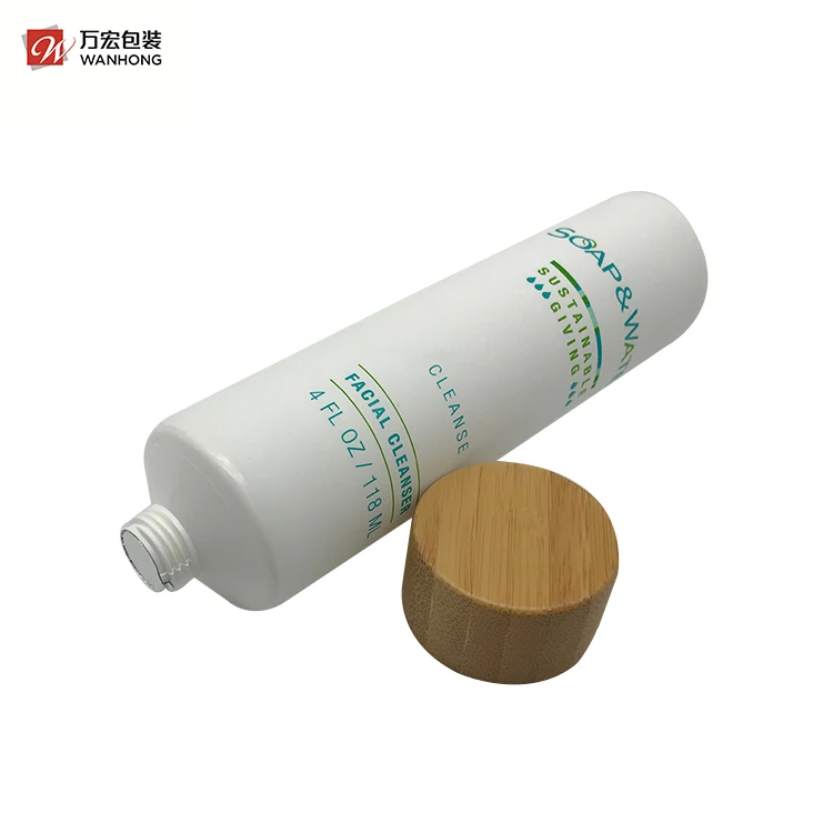 
Bamboo Screw Cap Empty Round Shape Plastic Tube 15 ml, super hot sale bamboo screw cap design empty round shape plastic tube 