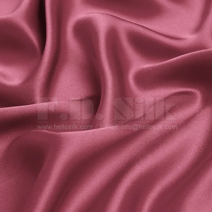 
2019 brand new plain china silk fabric wholesale by hellosilk 