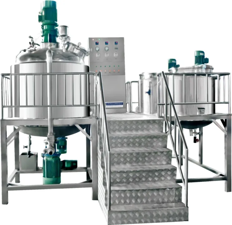 High pressure vacuum mixer homogenizer price favorable