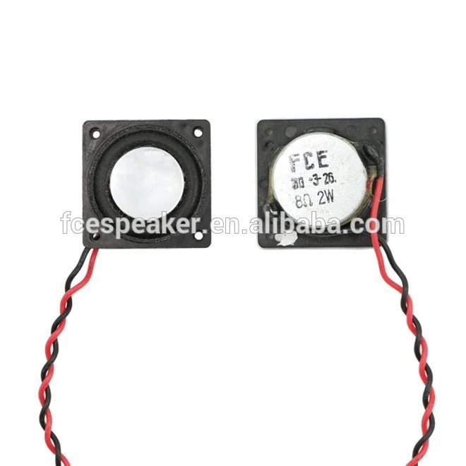 28mm 8ohm 2w micro acoustic speaker for laptop