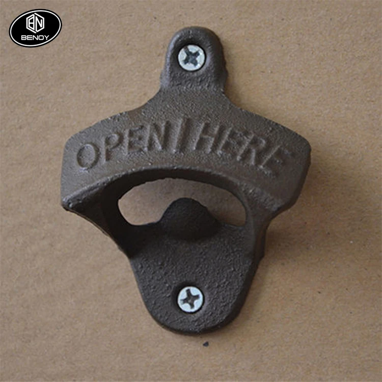 Завод дешевый деревенский дом настенный пивной открывалка для бутылок для бара Вечерние