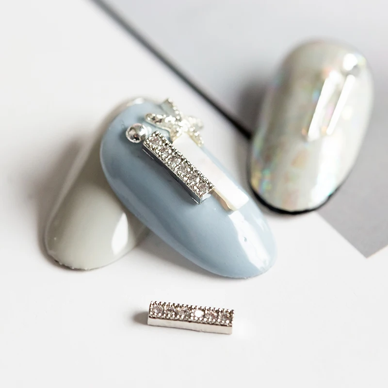 
Nail Art Decorations Super Flashing Tassel Rings Metallic Diamond Jewelry 