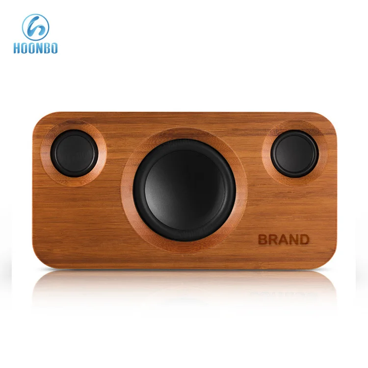 
Retro Style Unique Design TWS Wooden Portable BT 5.0 Speaker Bamboo 