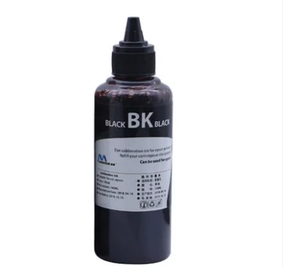 100ml sublimation ink 6 color inkjet printer ink printer for non 100% cotton material