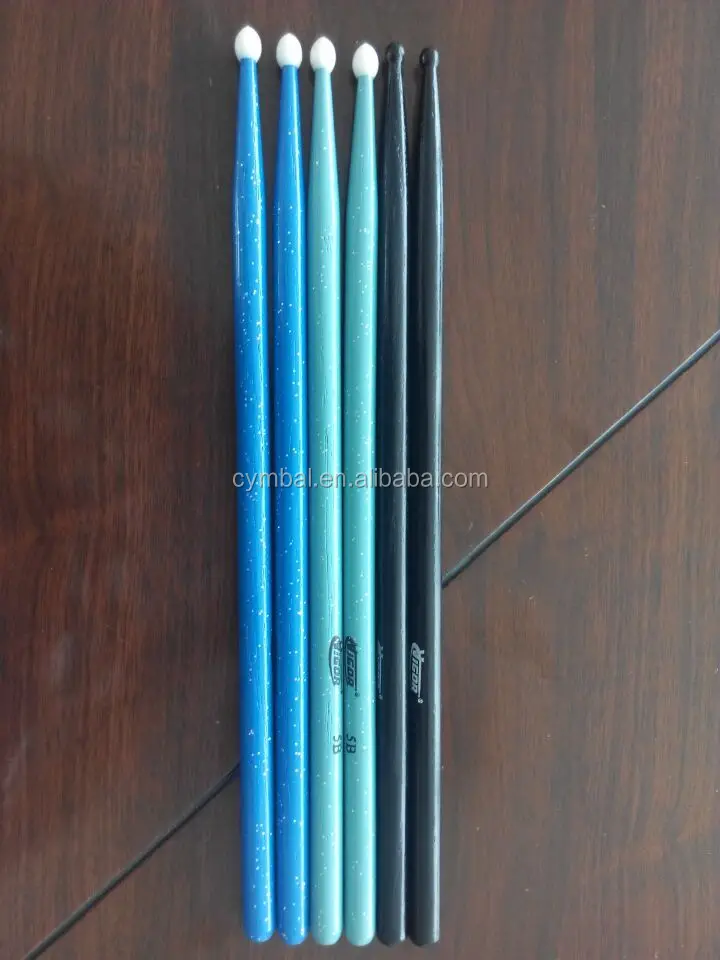 Top quality of American Hickory wood drum sticks 5A,7A,5B,2B from china manufacturer ARBOREA/ Jessica
