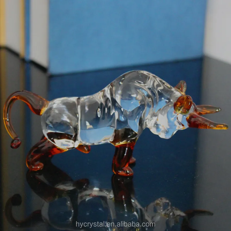 2018 new sale blown murano glass pipes animal shaped figurines