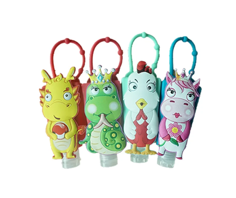 Пользовательские коробки Diy силиконовые дезинфицирующее средство для рук держатель бутылки