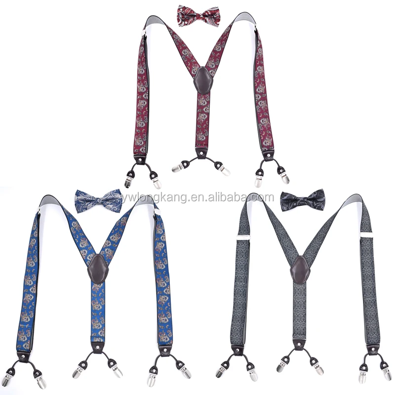 Customized Design Fashion  Braces Suspenders Set For Christmas Parties Or Weddings or Meetings