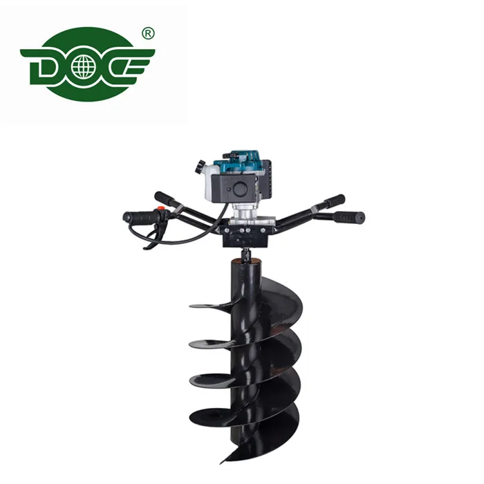 57cc 3.5HP earth auger manual/hand ground drill