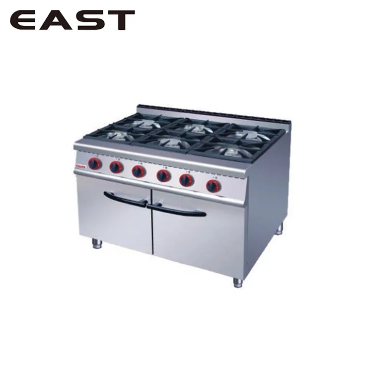 
Commercial 6 Burner Gas Range/Hydrogen Gas Stove/Cassette Gas Stove 