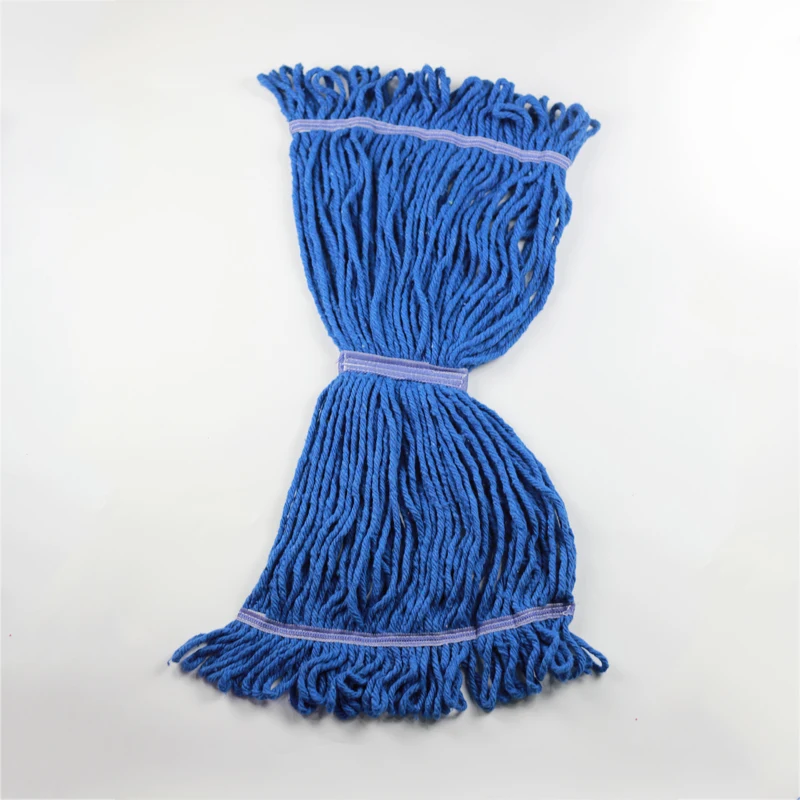 Cheap Cotton Thread Yarn Wet Mop Cleanroom mop head