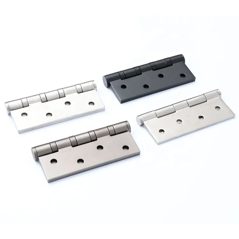201 304 Stainless Steel Butt Ball Bearing Gate Door Hinge Hinges With 4BB