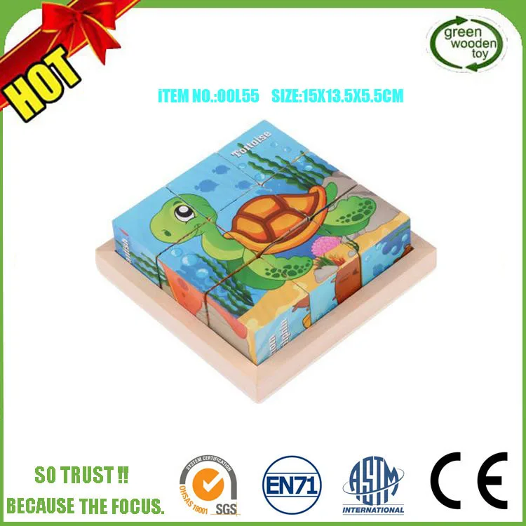 
Animal Puzzle Blocks 3D ,Wooden Cube Puzzle Cartoon Toys Games,Puzzle Toys Wooden Factory 