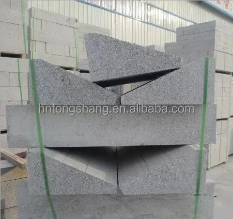 Природный шаньдун гранит бордюрного камня, wulian серый бордюрного камня