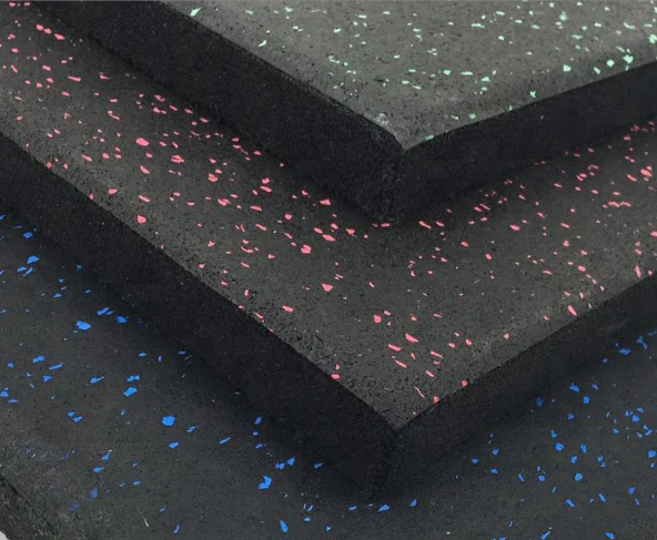 QingDao 7KING 15mm commercial gym vulcanized rubber tile pad floor mat sheet
