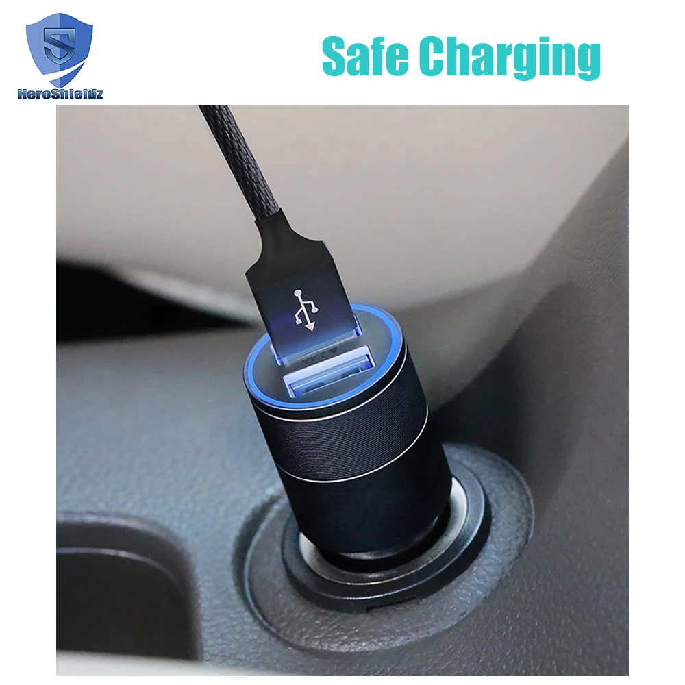 
Factory Supplier 5V 2.1A Quick Mobile Phone Universal Car Charger/ Smart Dual USB Car Charger 3.0 Type C Charger 