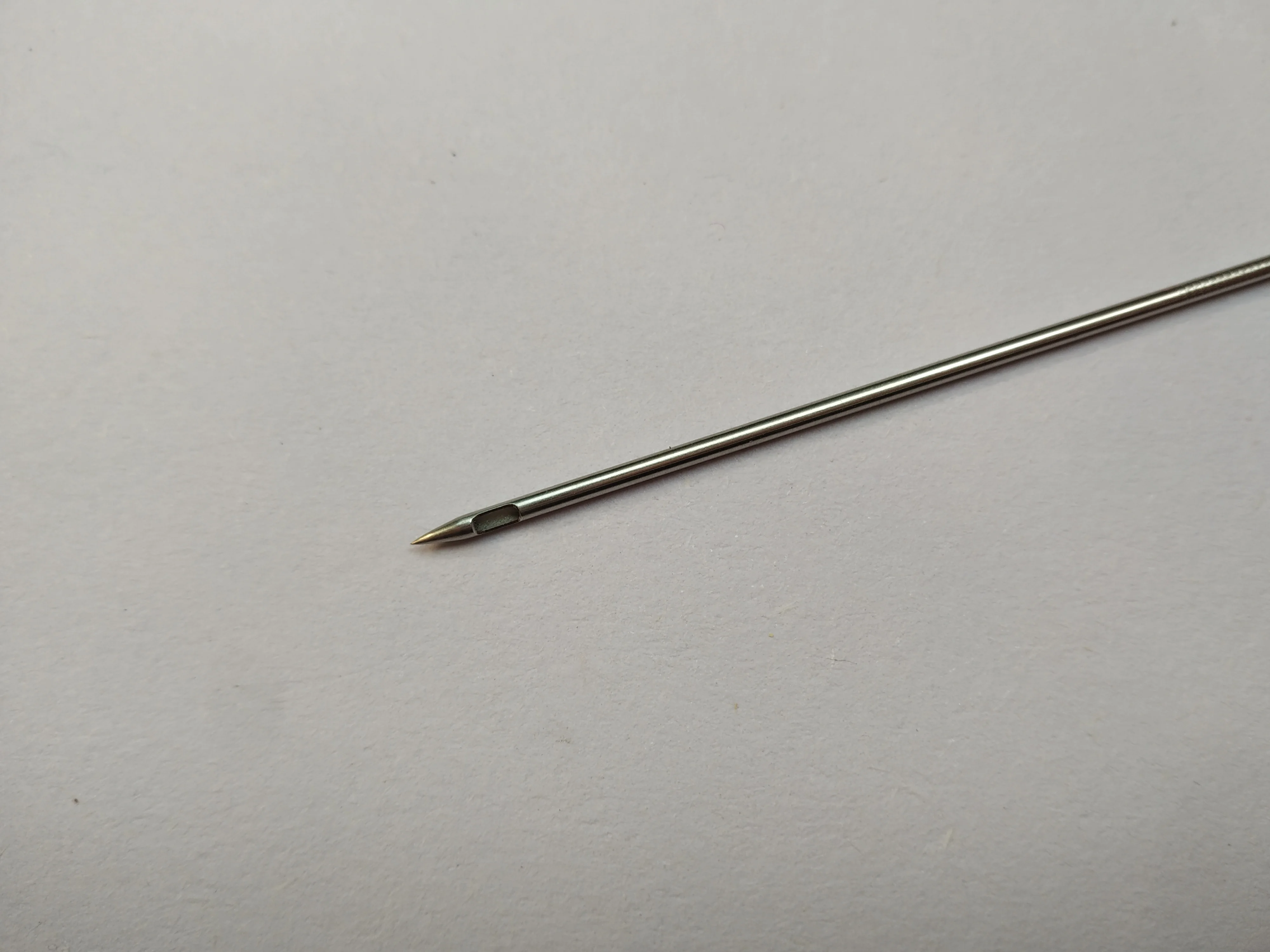 BEST SELLING PRODUCTS STAINLESS STEEL METAL NEEDLE PUNCTURE NEEDLE WITH ONE HOLE IN NEEDLE TIP
