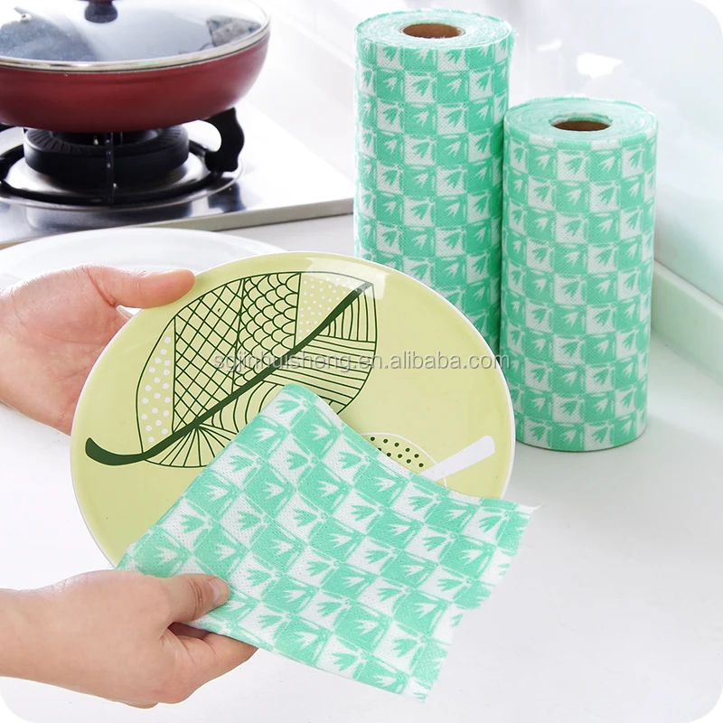 
Polyester viscose non woven anti static kitchen household dry cleaning cloth rag dishcloth 