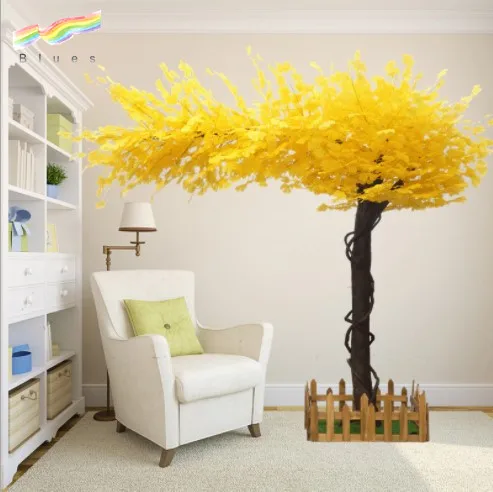 Artificial ginkgo tree ginkgo tree Webbing party office home