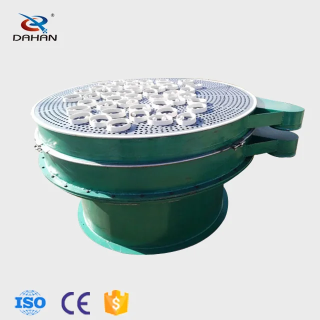 Round sieving machine solid rubber balls vibrating screen part