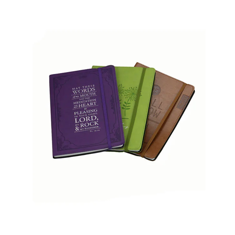 Personal Organizer Notebook With Pu Leather Cover Printing In China