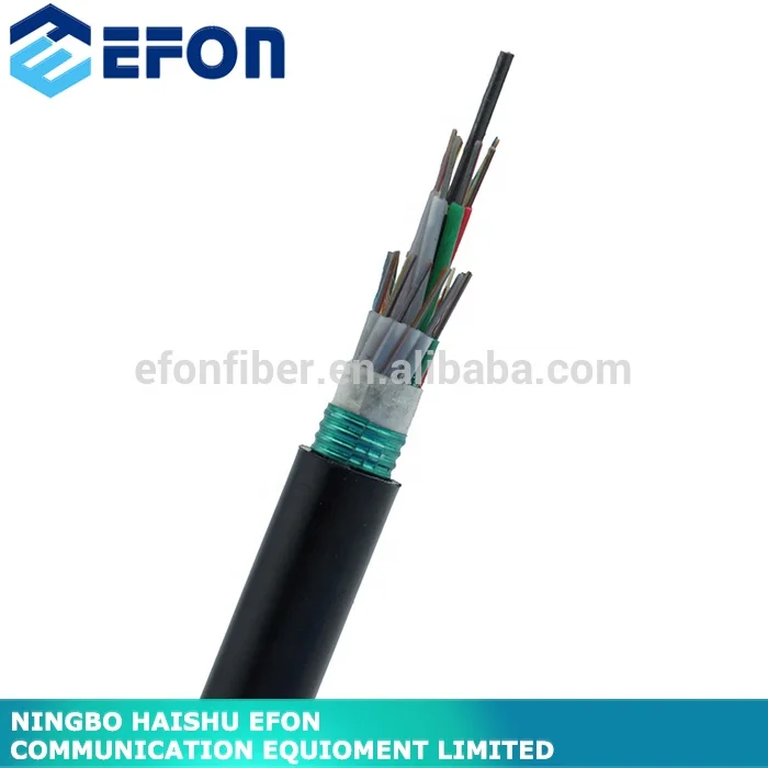 single mode fiber optic cable Armored outdoor  duct direct burial cable fiber optic