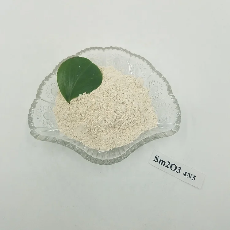 Suoyi  99.95 99.99% Price of Samarium Oxide  Samaria Cas No. 12060-58-1  used for electronic  devices