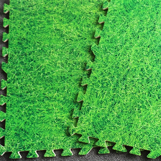 eva floating ocean grass design mat