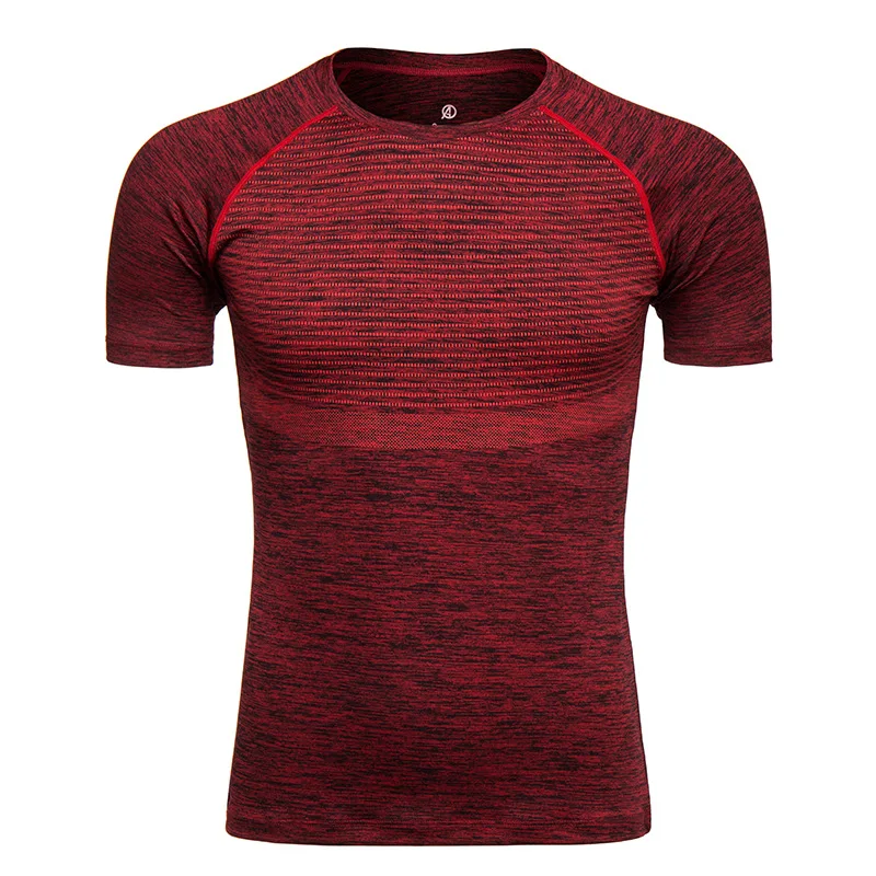 short sleeve cool fitness dty fit tee sport custom mens gym shirts